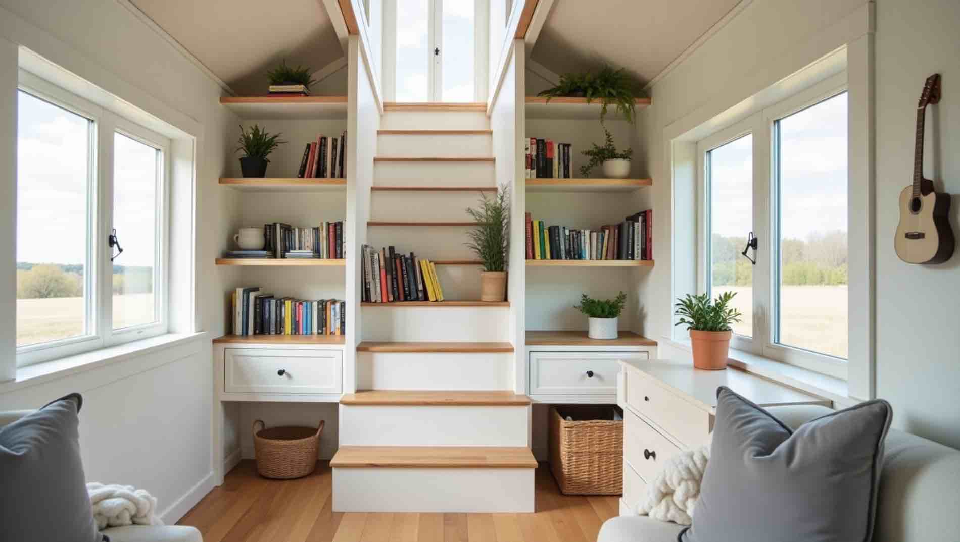 14 idées pour maximiser l’espace dans une tiny house