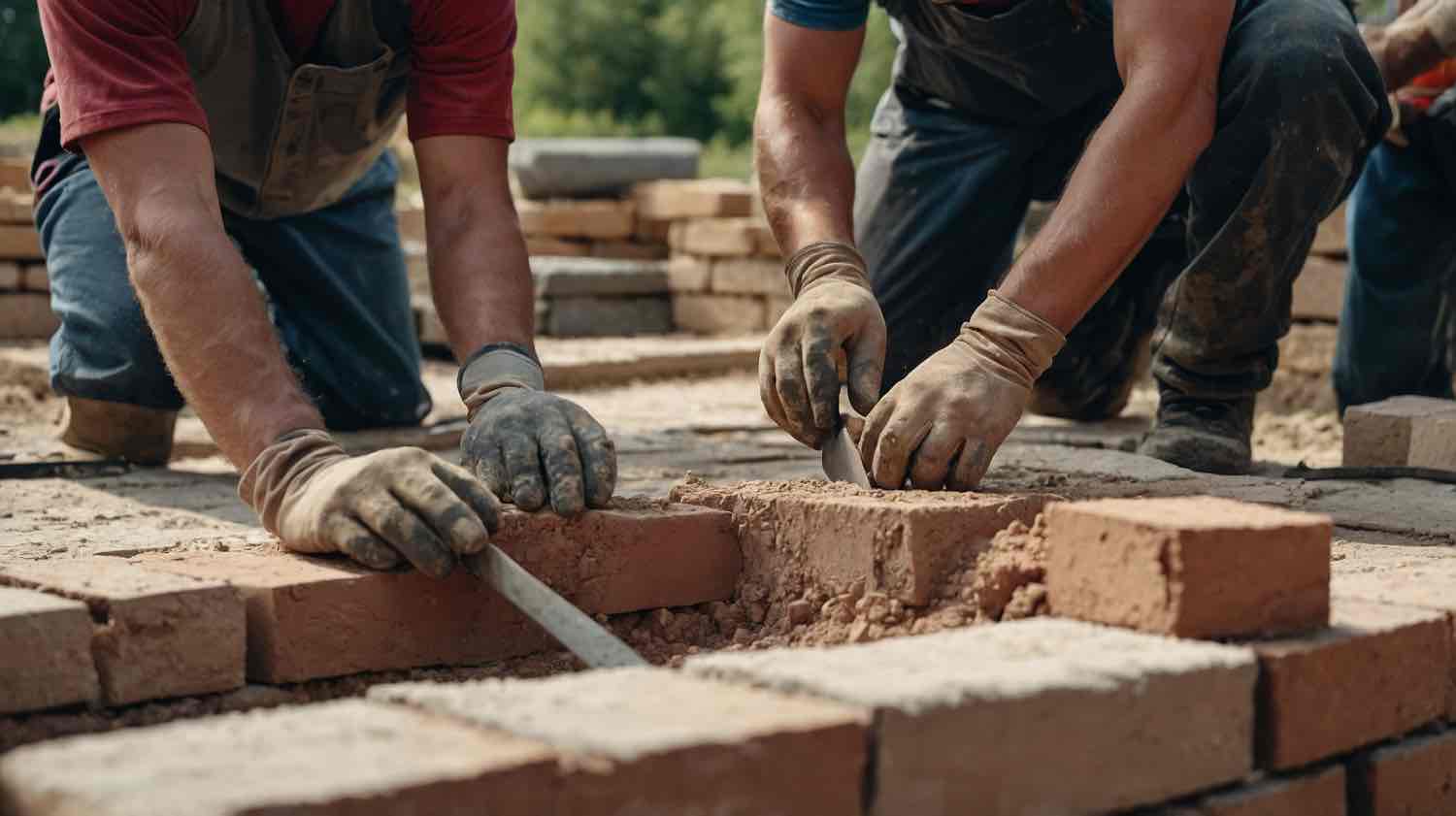 Atelier de formation à la maçonnerie pour l'autoconstruction