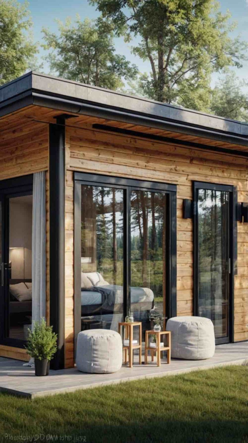 Chalets en bois habitables : prix, modèles, permis 2025
