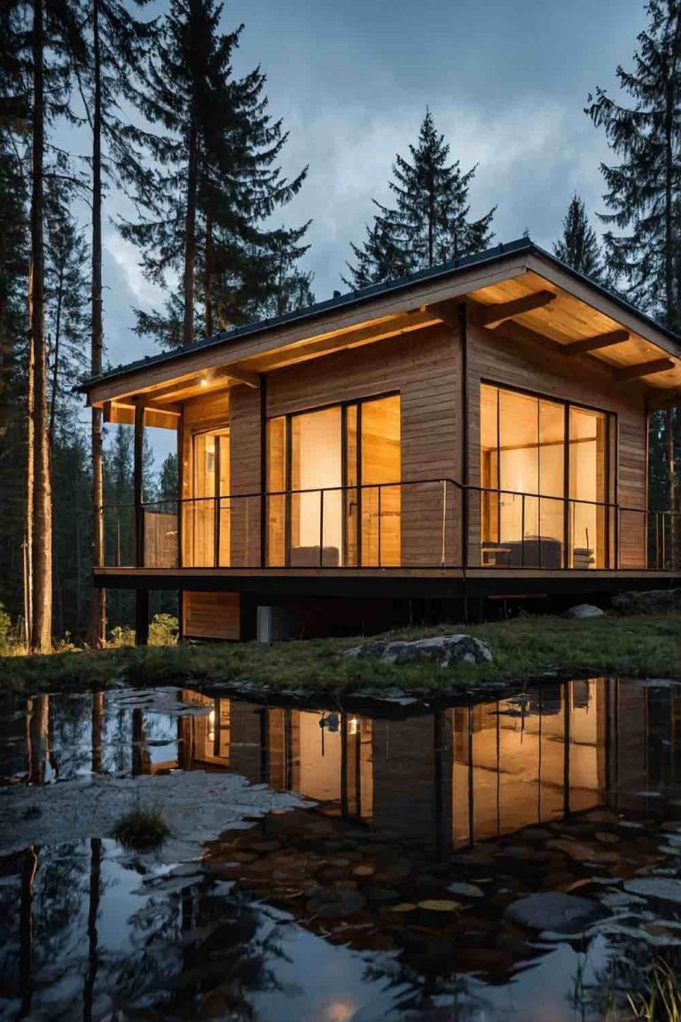 Chalets en bois habitables : prix, modèles, permis 2025