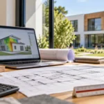 Plans d’architecte et modélisation énergétique d’un projet de maison neuve